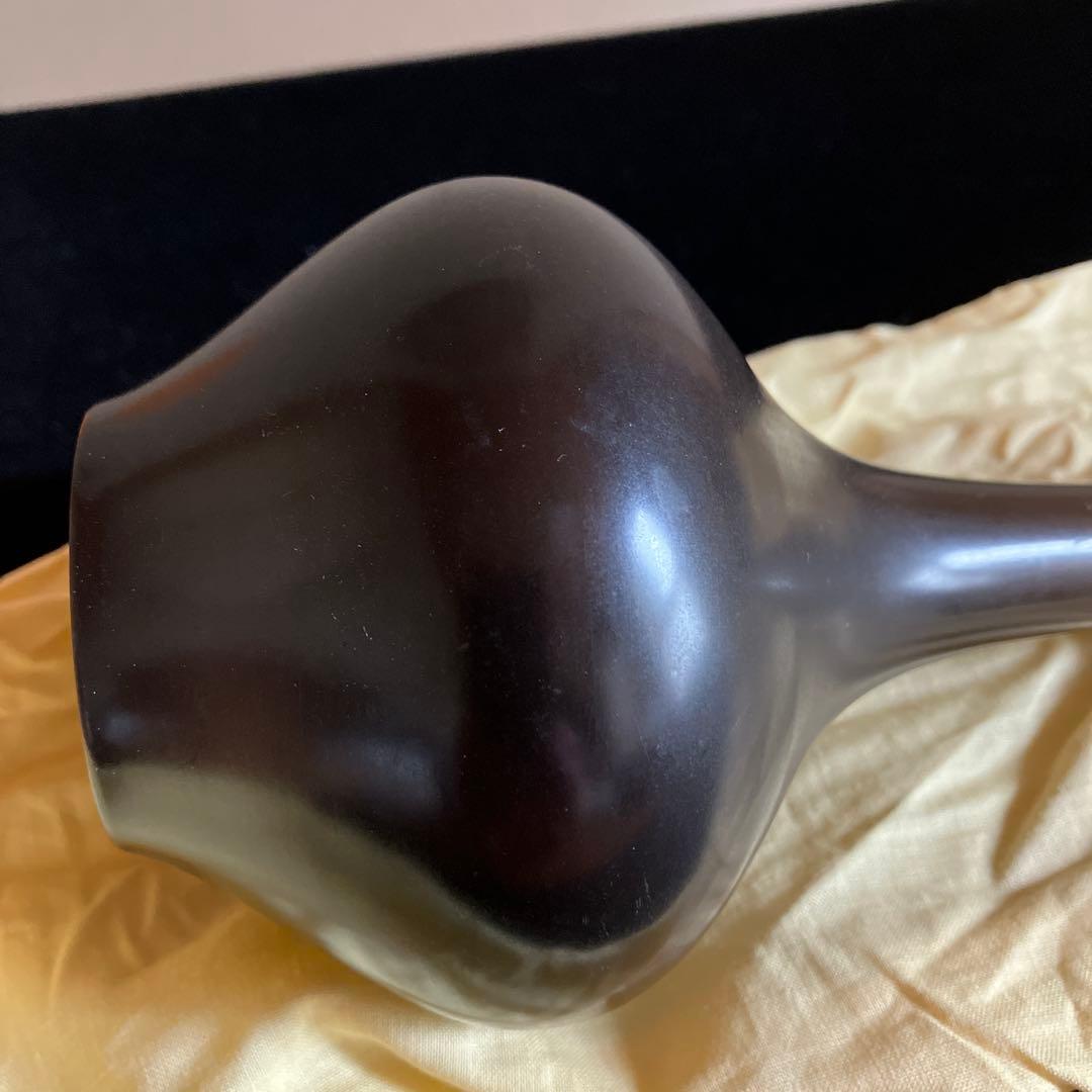 Ichinose Sochin Shimokabura Flower Vase Hanaire Copper with Tomobako