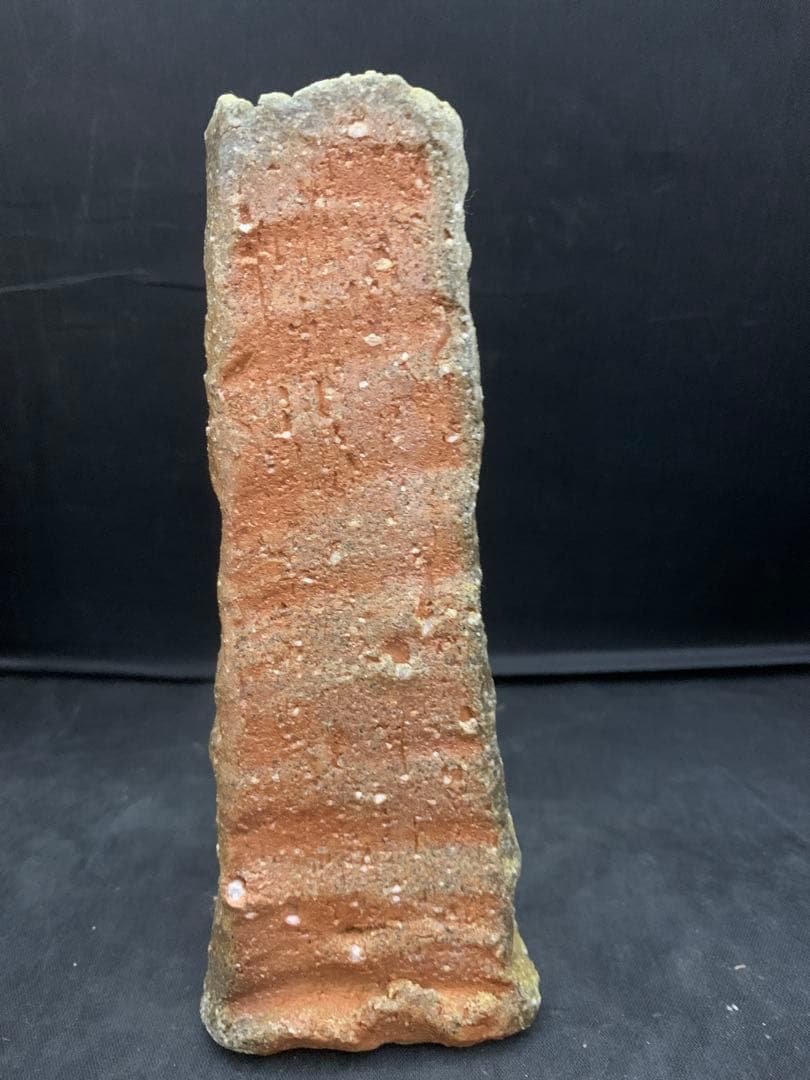 Kiyoko Koyama Shigaraki Ware Cylindrical Vase with Tomobako