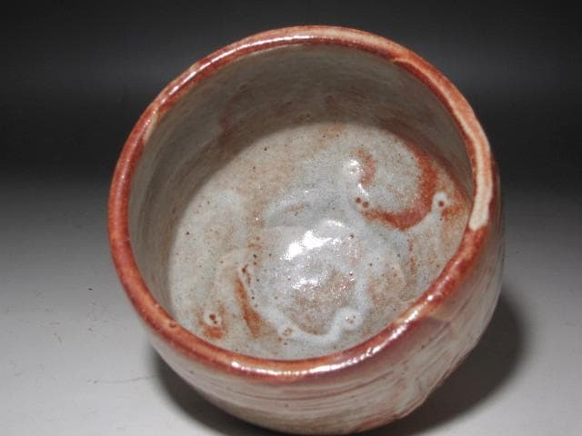 Kato Takuo Shino Chawan Tea Bowl, Living National Treasure, Mino Ware
