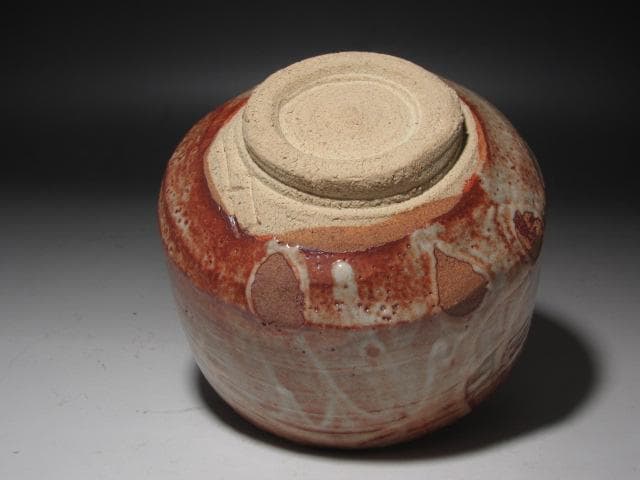 Kato Takuo Shino Chawan Tea Bowl, Living National Treasure, Mino Ware