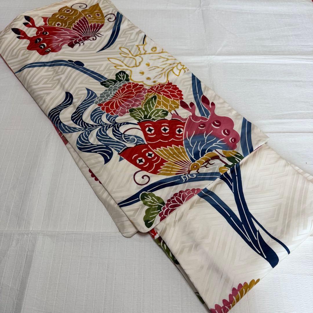 Kuriyama Kichisaburo Homongi Kimono Pure Silk Tall Size Formal Wear