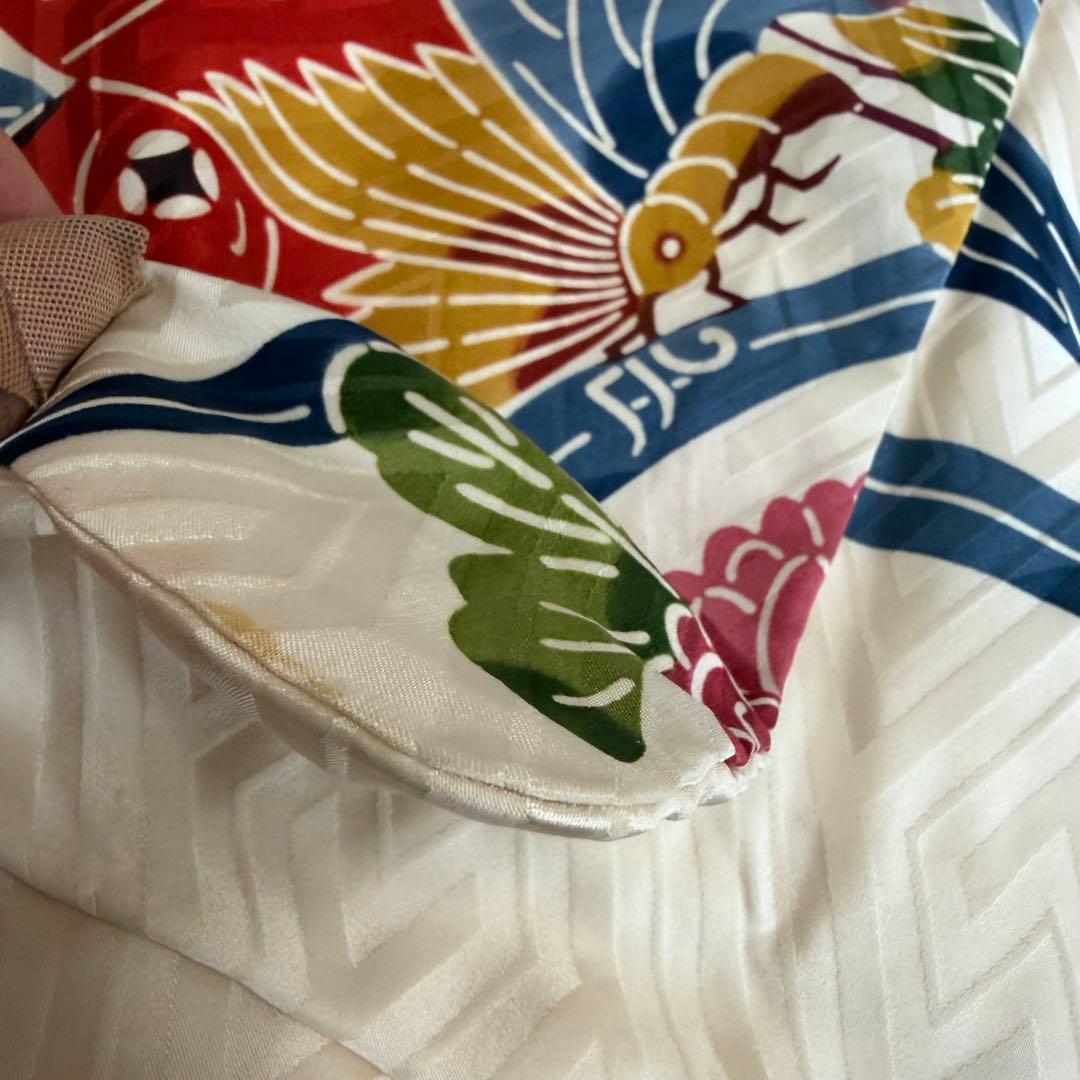 Kuriyama Kichisaburo Homongi Kimono Pure Silk Tall Size Formal Wear