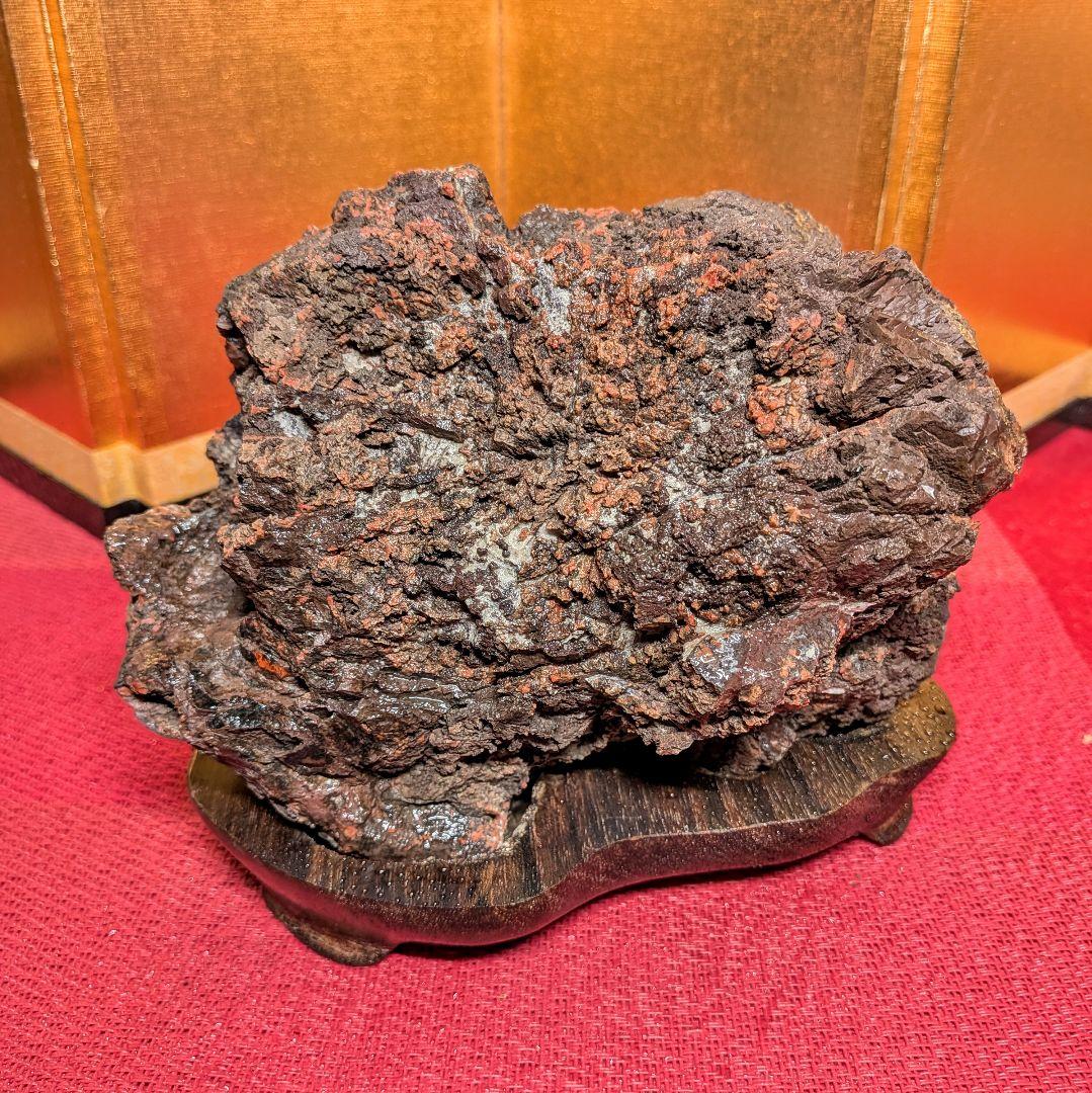 Kikkaseki Chrysanthemum Stone from Neodani Gifu Suiseki Viewing Stone 2 kg