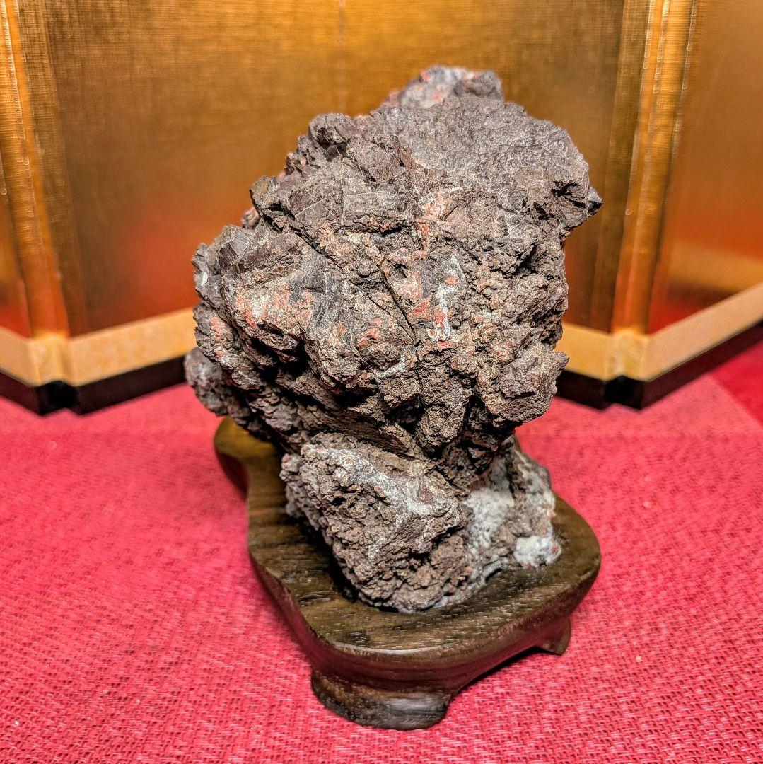 Kikkaseki Chrysanthemum Stone from Neodani Gifu Suiseki Viewing Stone 2 kg