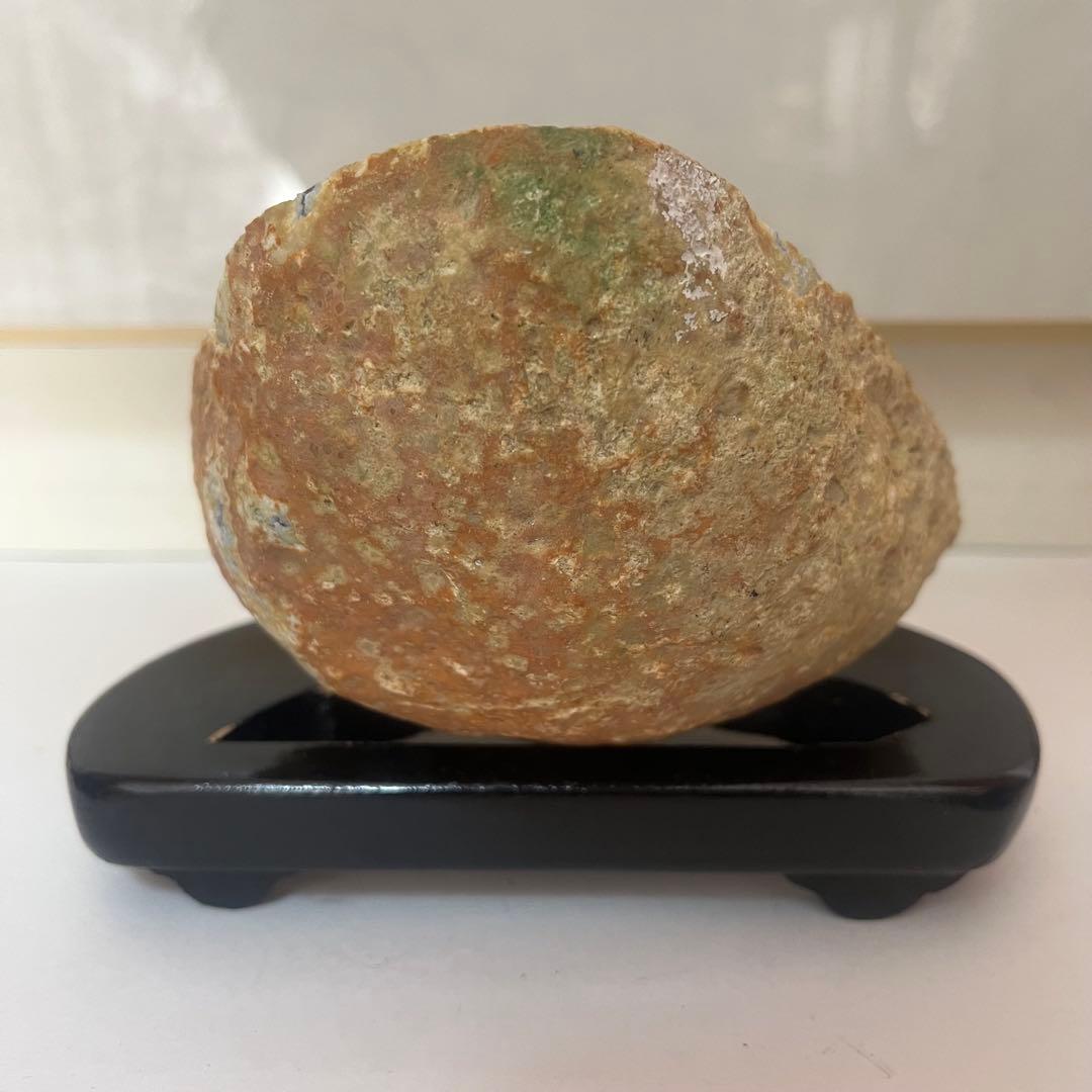 Japanese Suiseki Viewing Stone Scholar Rock Bonseki with Stand