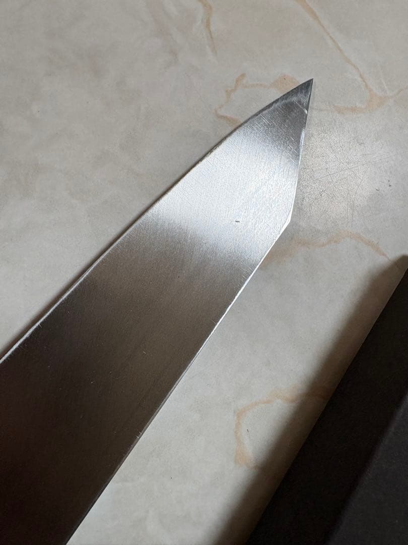 Ginsan Steel Multi-purpose Wa-Bocho Japanese Knife Single-bevel 180mm 6-sun
