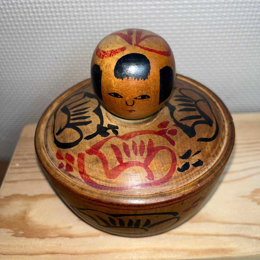 Ogura Kyutaro Kijiyama Ejiko Kokeshi Akita Traditional Wooden Doll Itaya Maple