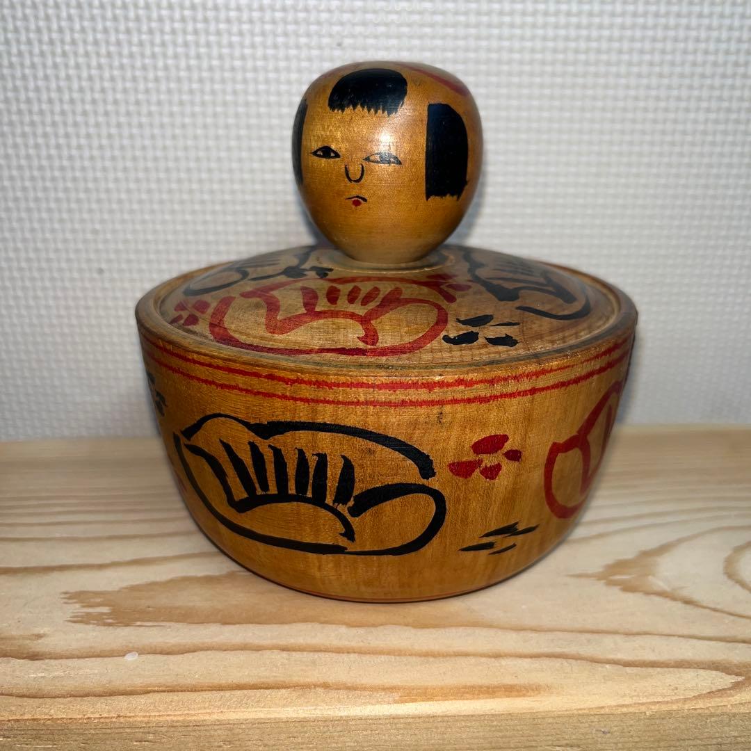 Ogura Kyutaro Kijiyama Ejiko Kokeshi Akita Traditional Wooden Doll Itaya Maple