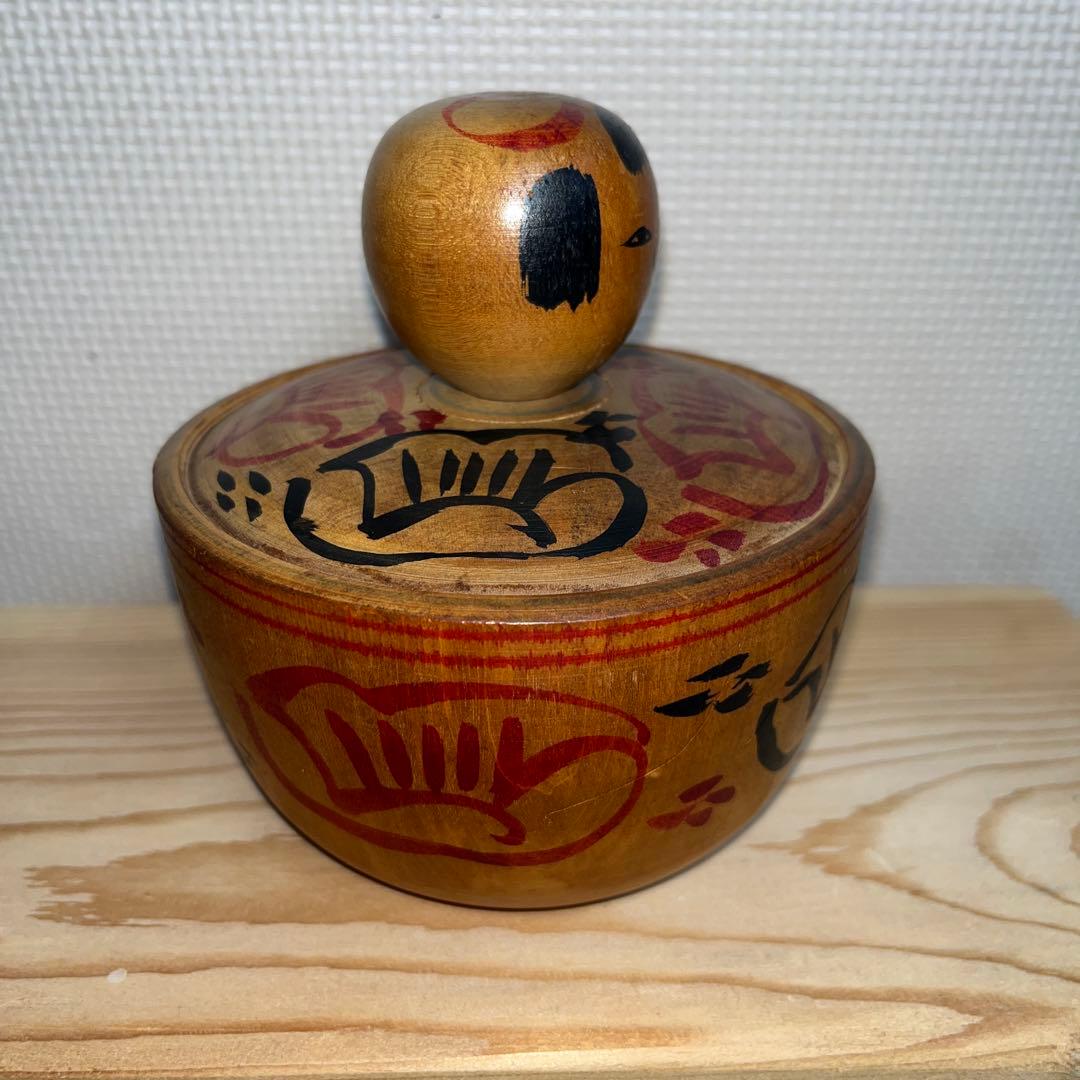 Ogura Kyutaro Kijiyama Ejiko Kokeshi Akita Traditional Wooden Doll Itaya Maple