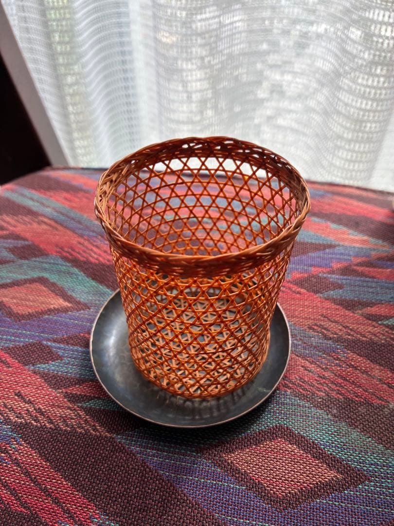 Gyokusendo Kensui Waste Water Bowl Tsuiki Copper Tea Ceremony with Box
