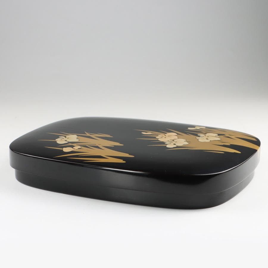 Heiando Korin Maki-e Lacquer Suzuribako Inkstone Box with Tomobako