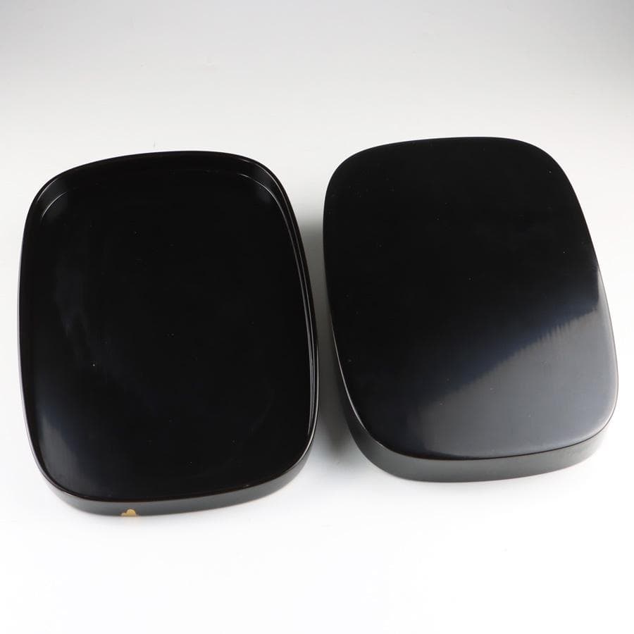 Heiando Korin Maki-e Lacquer Suzuribako Inkstone Box with Tomobako