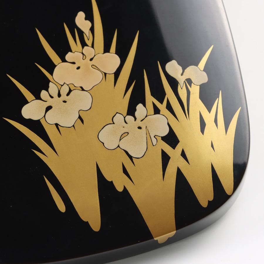 Heiando Korin Maki-e Lacquer Suzuribako Inkstone Box with Tomobako