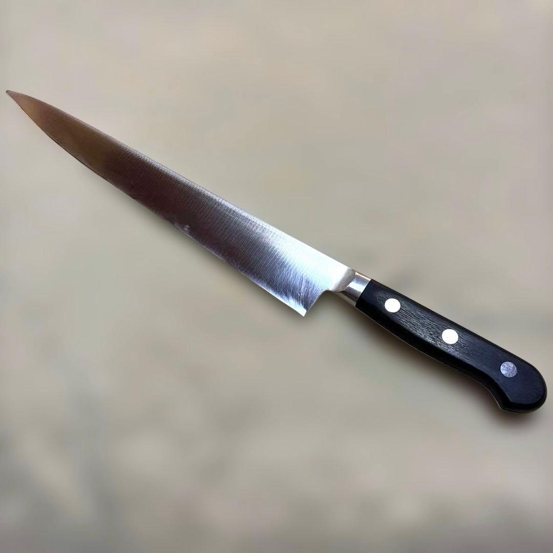 Misono 440 Sujihiki Slicing Knife Molybdenum Steel 27 cm (Chip on Edge)