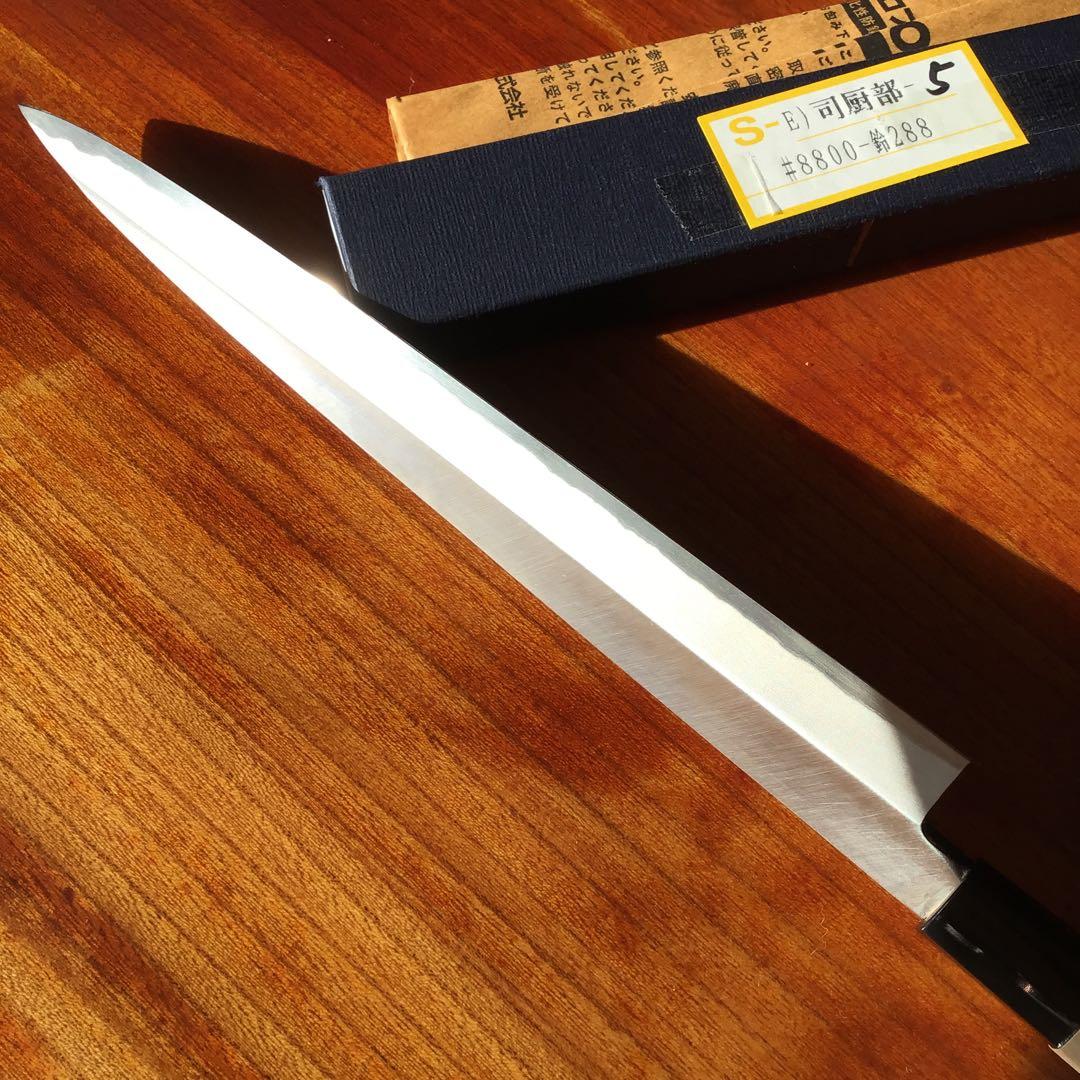 Yanagiba Sashimi Knife Wa-Bocho Kairyo-togi Japanese Steel 270 mm Blade