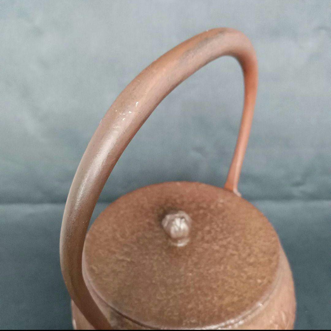 Kikuchi Masamitsu Tetsubin Iron Kettle Yamagata Cast Iron with Pomegranate Design