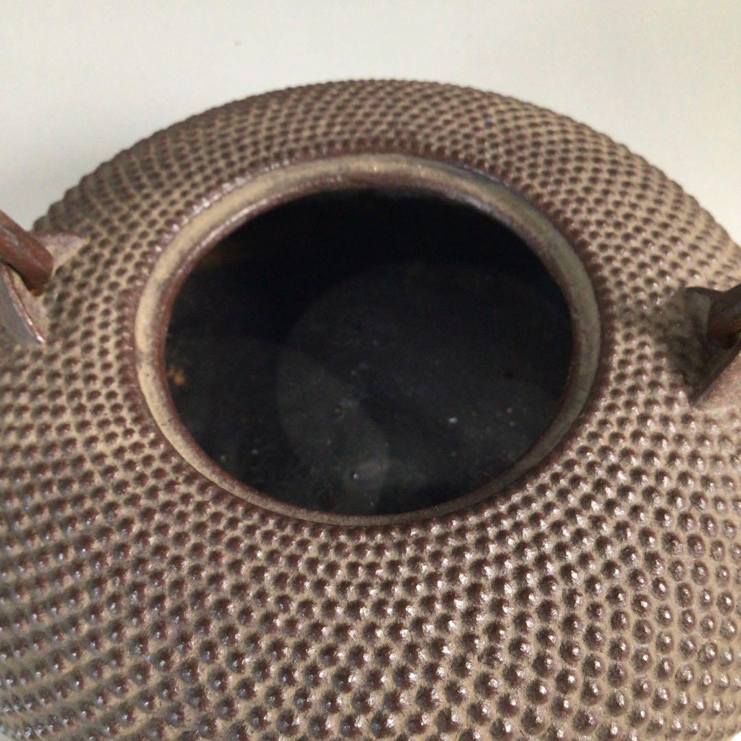 Sato Josei (Kamashi) Choshi Sake Pourer Hira-maru Arare Pattern, with Tomobako