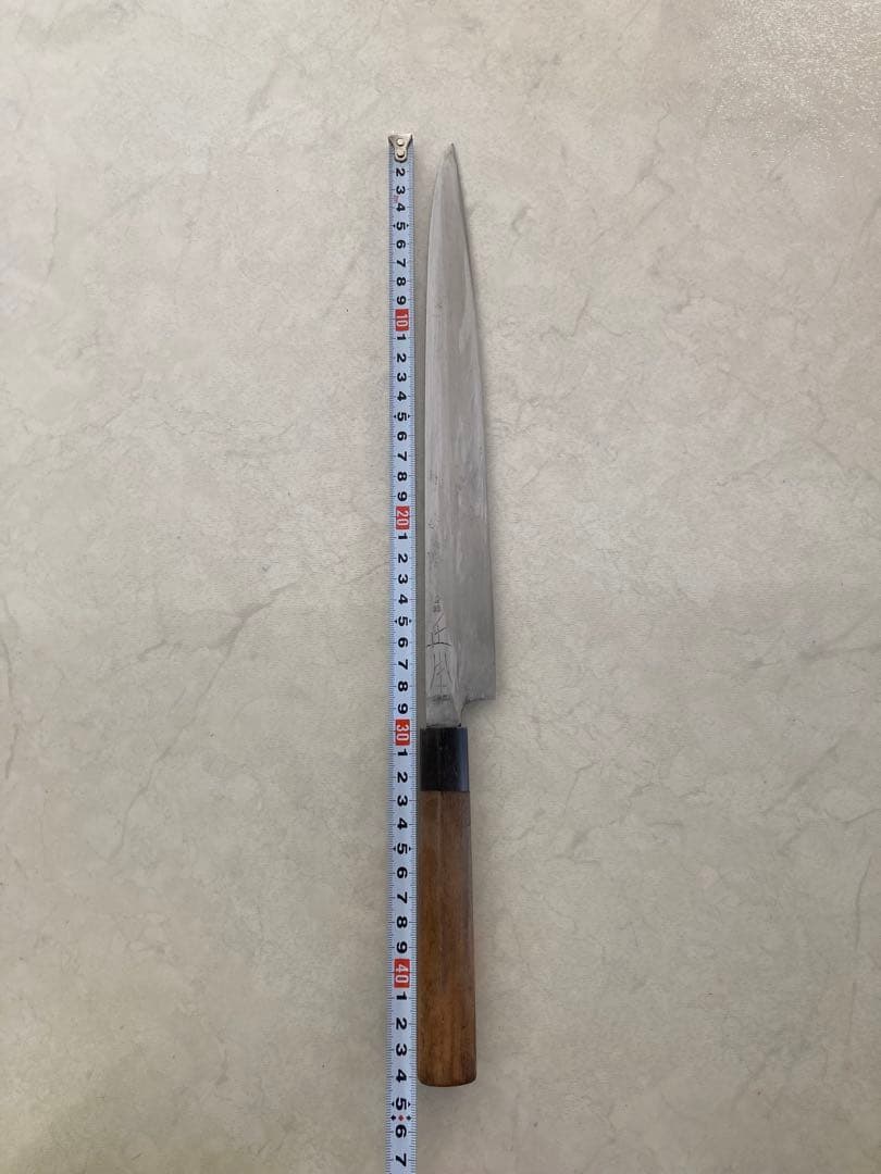 Masamoto Sohonten Yanagiba Sashimi Knife Wooden Handle approx. 29 cm with Case