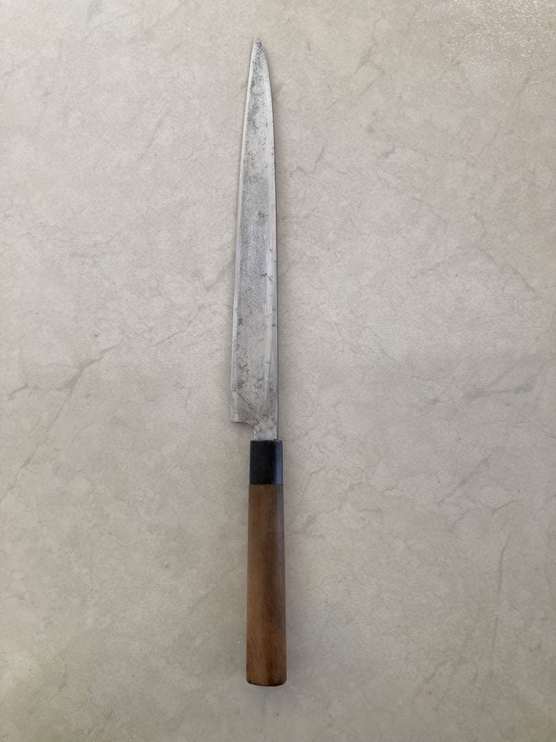 Masamoto Sohonten Yanagiba Sashimi Knife Wooden Handle approx. 29 cm with Case