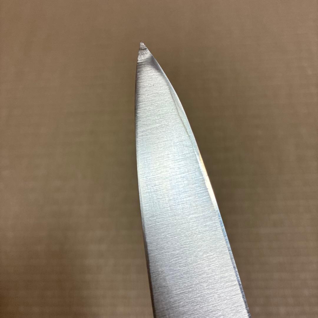 Sakai Ichimonji Tadakuni Yanagiba Knife Ginsan Steel Black Buffalo Octagonal Handle