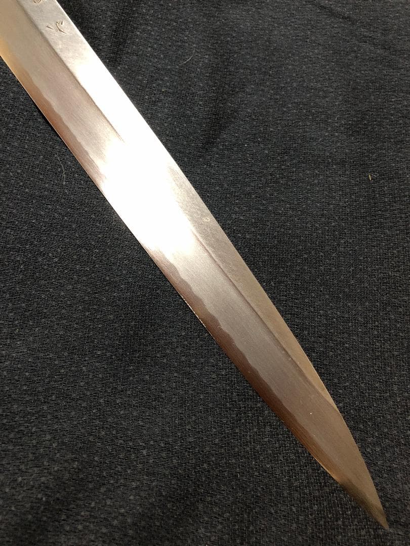Sakai Kiku Yanagiba Sashimi Knife Aoko Blue Steel Hontanren Buffalo Horn 27cm