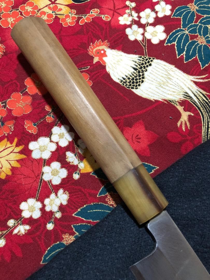 Sakai Kiku Yanagiba Sashimi Knife Aoko Blue Steel Hontanren Buffalo Horn 27cm