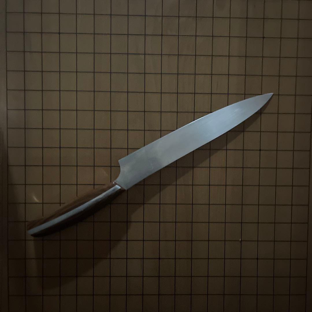 Wa NAGOMI NAGOMI-SL Slicer Knife with Wood-grain Handle and Box 217mm Blade