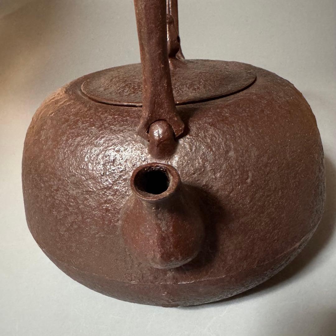 Chojudo Nambu Tetsubin Iron Kettle Cast Iron, Pine Motif, Tea Ceremony, with Box