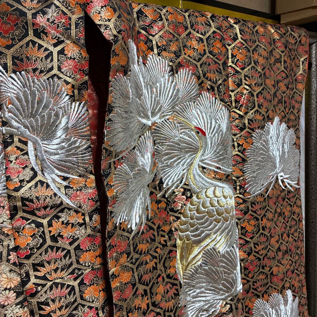 Iro-uchikake Uchikake Wedding Kimono Pure Silk Nishijin-ori Embroidery