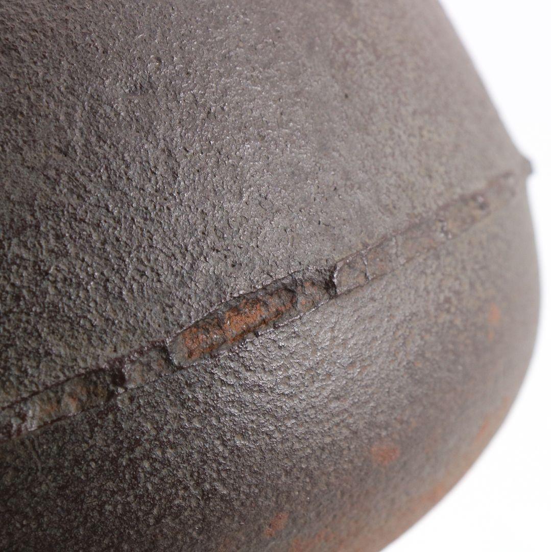 Kikuchi Masamitsu Shingata Tetsubin Iron Kettle for Sencha with Original Box