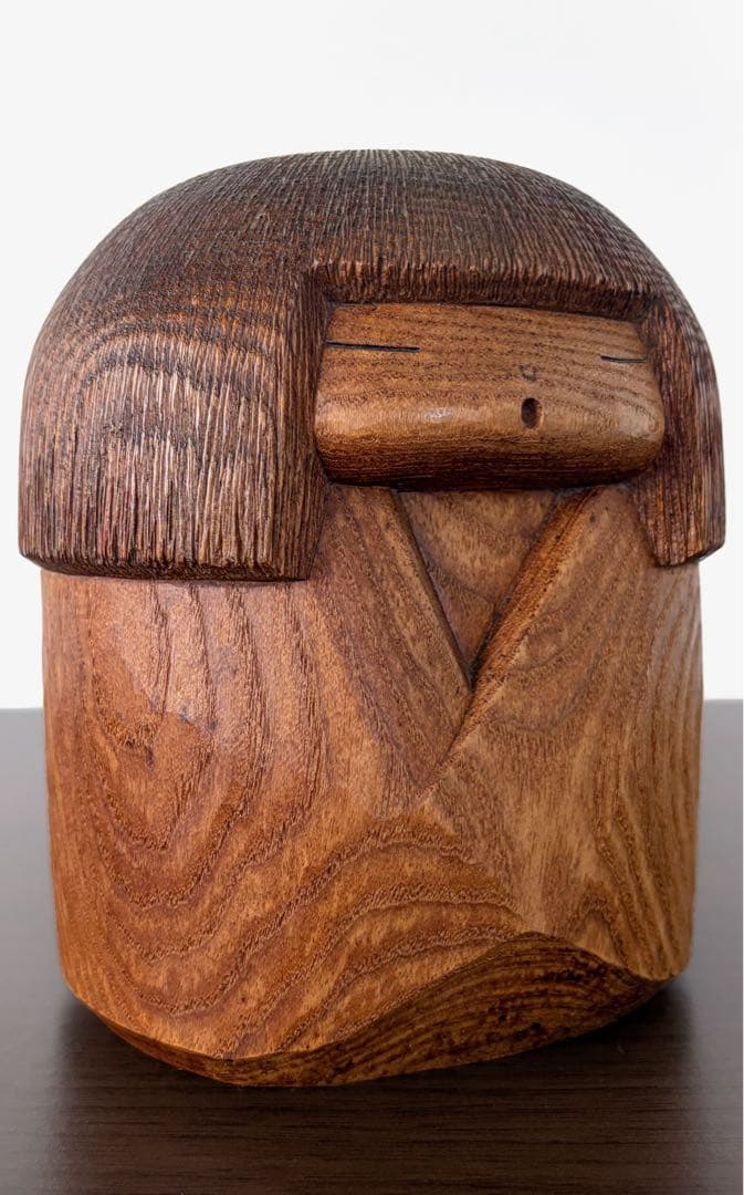 Sosaku Kokeshi Wooden Doll by Murakami Kenichi Yamagata Mingei Folk Craft