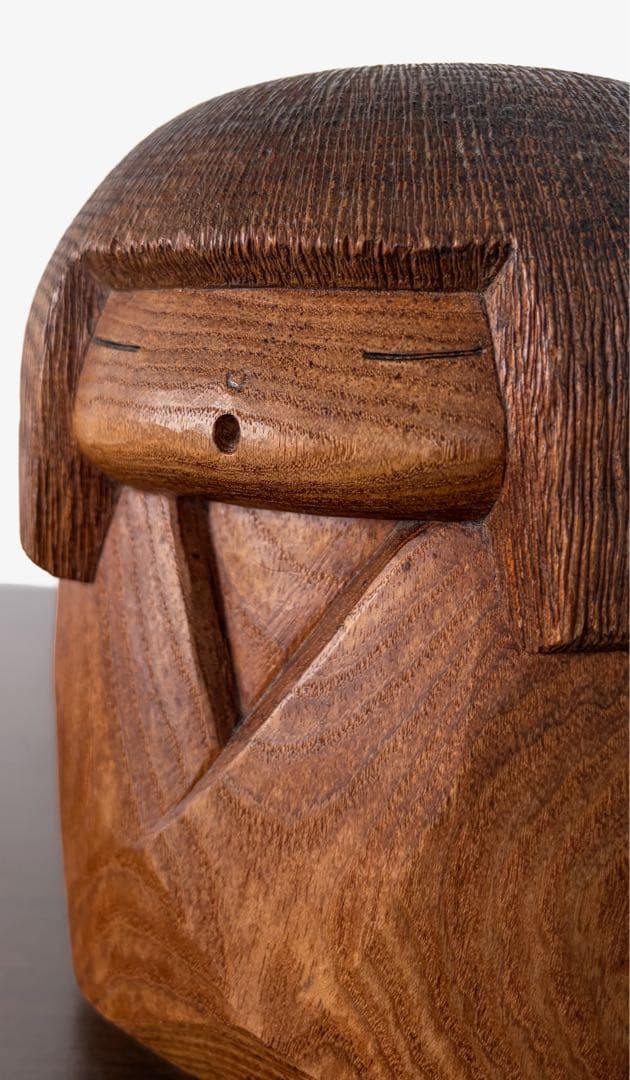 Sosaku Kokeshi Wooden Doll by Murakami Kenichi Yamagata Mingei Folk Craft
