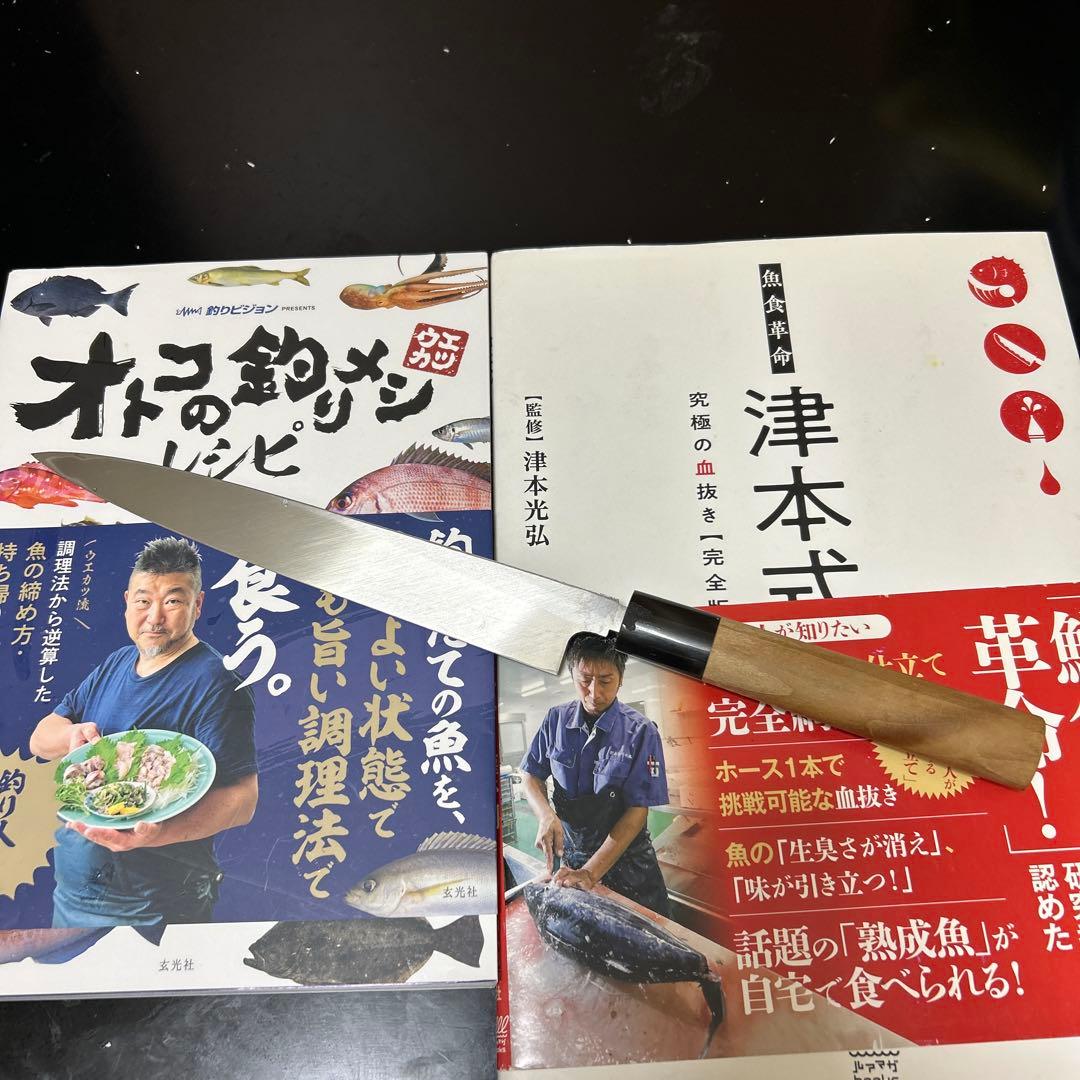 Nihonbashi Kiya Izutsuki Shobu Sashimi Knife 210mm Japanese Chef Knife