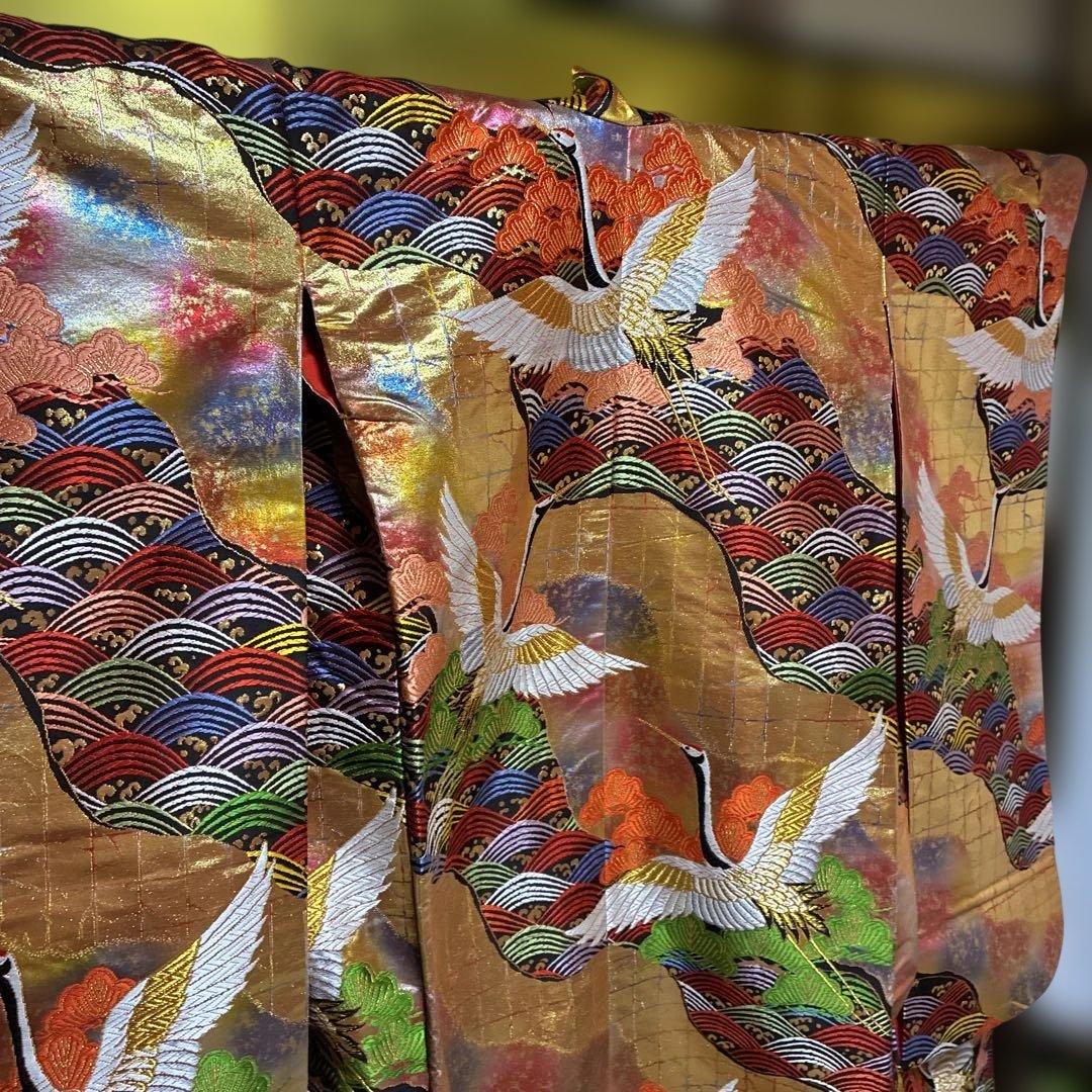Iro-uchikake Uchikake Wedding Kimono Pure Silk Nishijin-ori Brocade