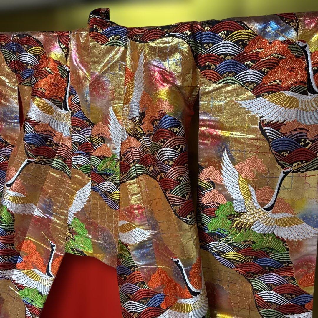 Iro-uchikake Uchikake Wedding Kimono Pure Silk Nishijin-ori Brocade