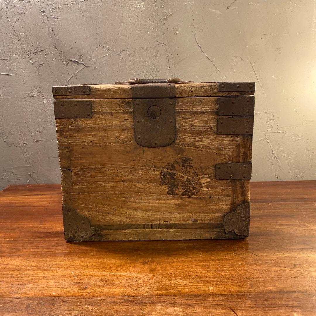 Meiji Period Japanese Cedar Suzuribako Writing Box with Small Drawers