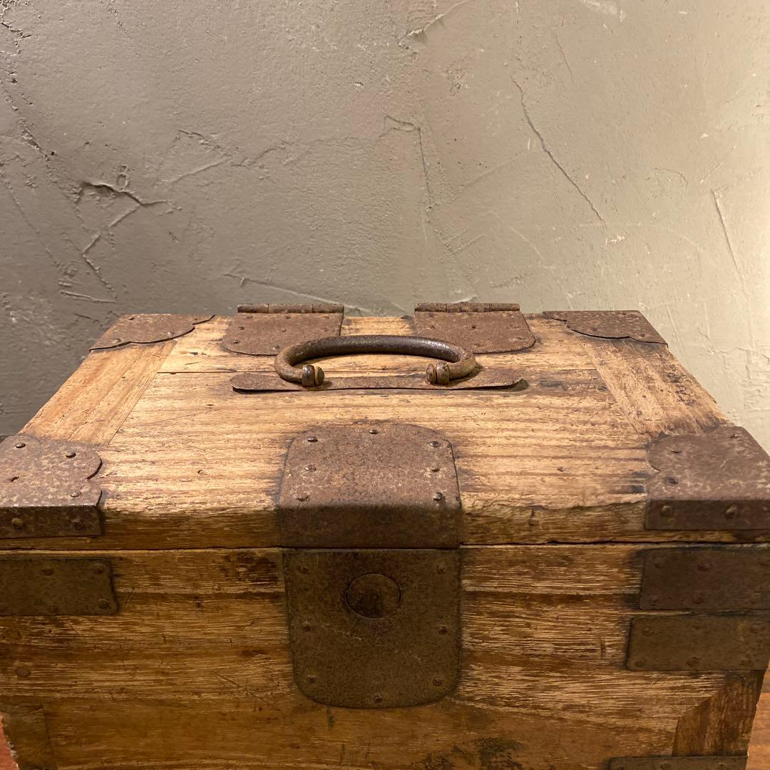 Meiji Period Japanese Cedar Suzuribako Writing Box with Small Drawers