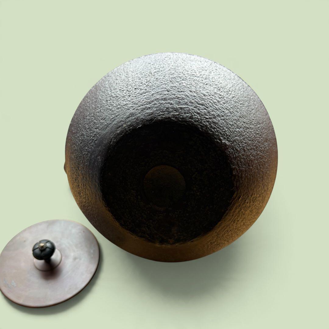 Shojudo Tetsubin Cast Iron Kettle with Wooden Box (Tomobako)