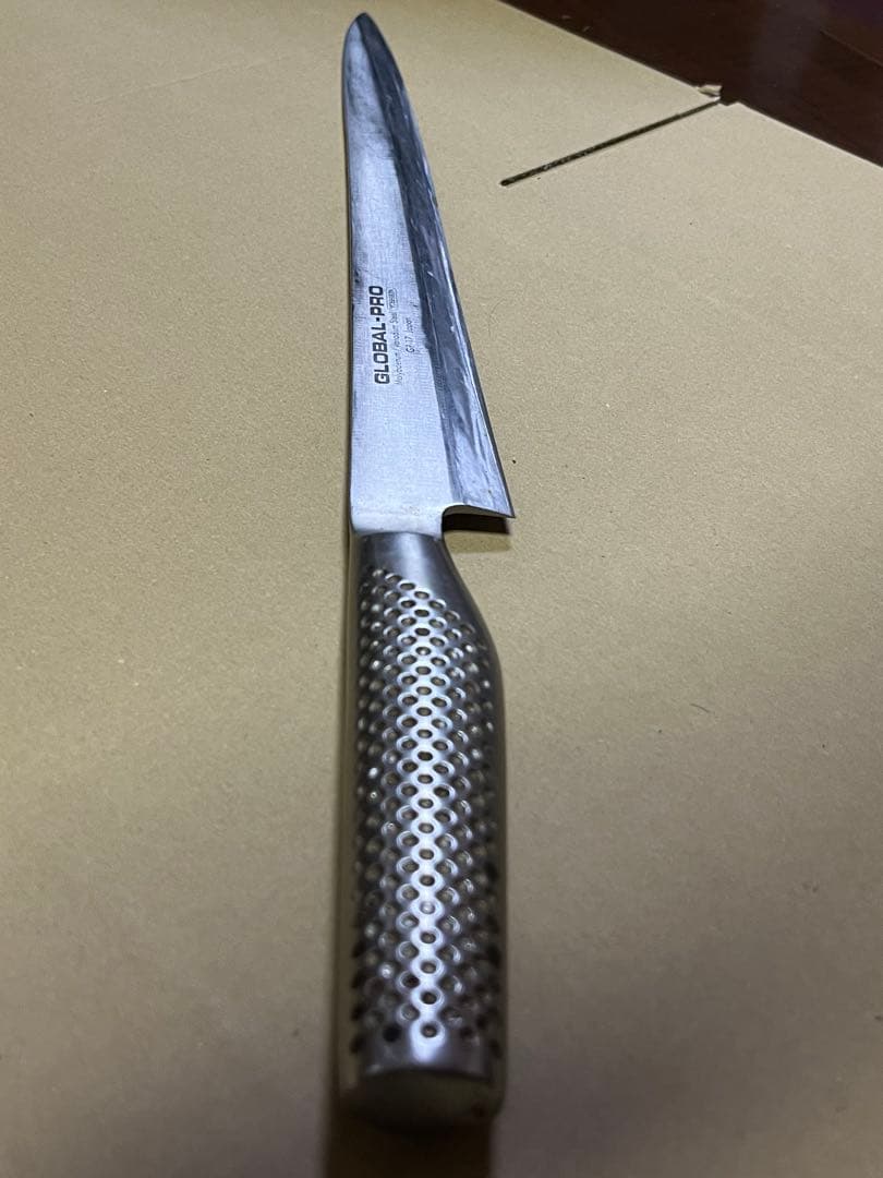 Yoshikin GLOBAL-PRO GP-17 Yanagiba Sashimi Knife, Molybdenum-Vanadium Steel, Discontinued, 30 cm Blade