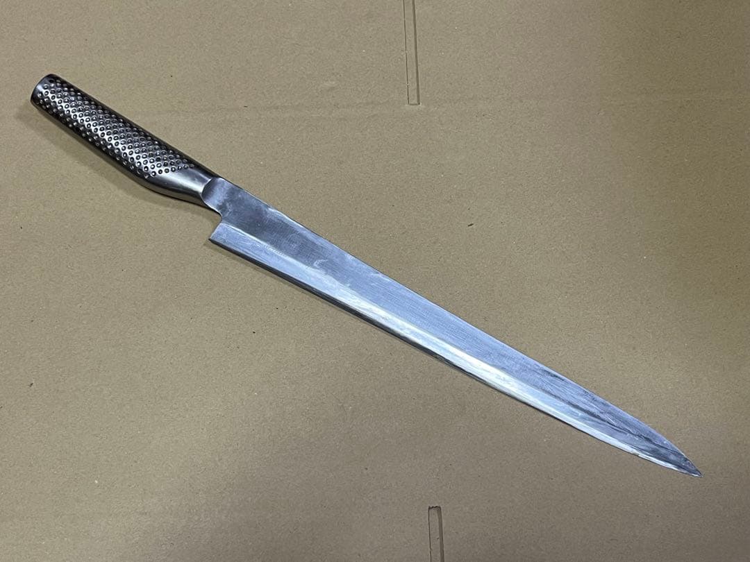 Yoshikin GLOBAL-PRO GP-17 Yanagiba Sashimi Knife, Molybdenum-Vanadium Steel, Discontinued, 30 cm Blade