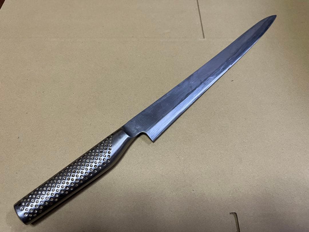 Yoshikin GLOBAL-PRO GP-17 Yanagiba Sashimi Knife, Molybdenum-Vanadium Steel, Discontinued, 30 cm Blade