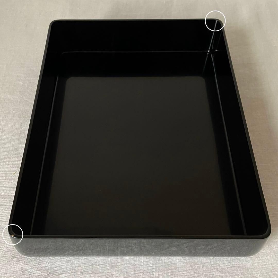 Yamada Heiando Lacquer Document Box with Orchid Maki-e, Bunko Writing Case