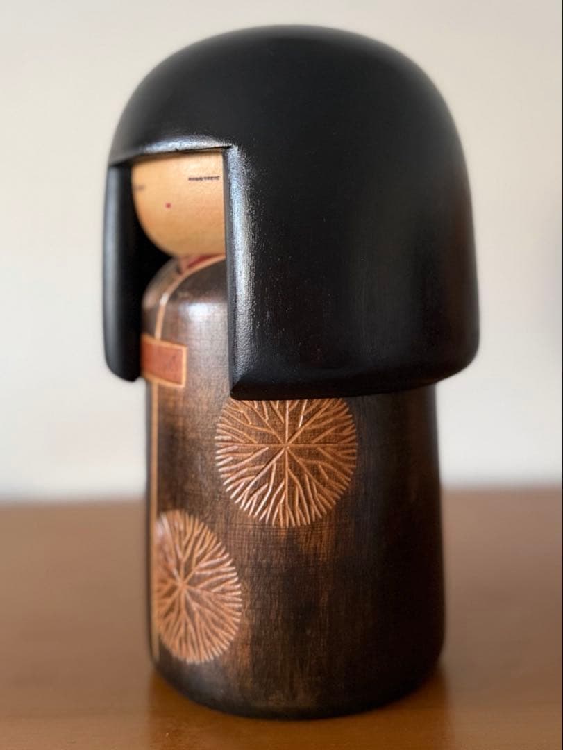 Sekiguchi Sansaku Creative Kokeshi Doll 21 cm Vintage Japanese Wooden Figure