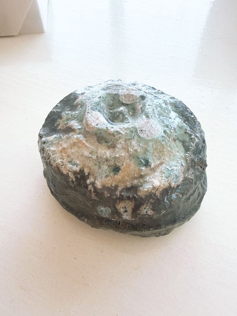 Masahiko Imanishi Hikidashiguro Tamba Ware Guinomi Sake Cup, Kuro-Tamba