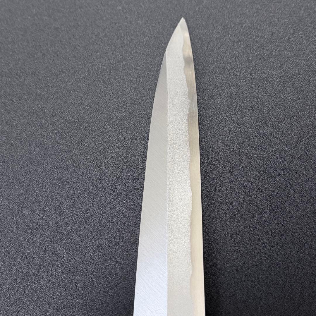 Sensuke Yanagiba Knife Yasuki Aogami No.2 Steel Shitan Shinogi Handle 240mm