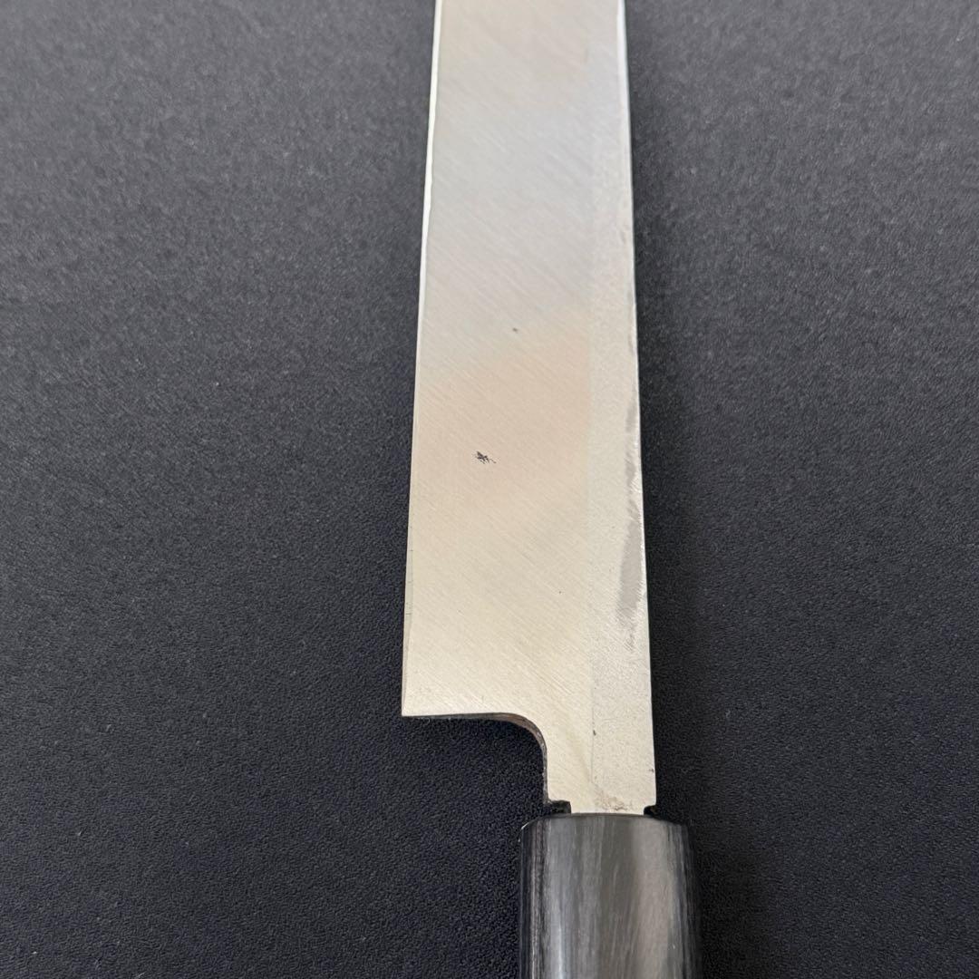 Sensuke Yanagiba Knife Yasuki Aogami No.2 Steel Shitan Shinogi Handle 240mm