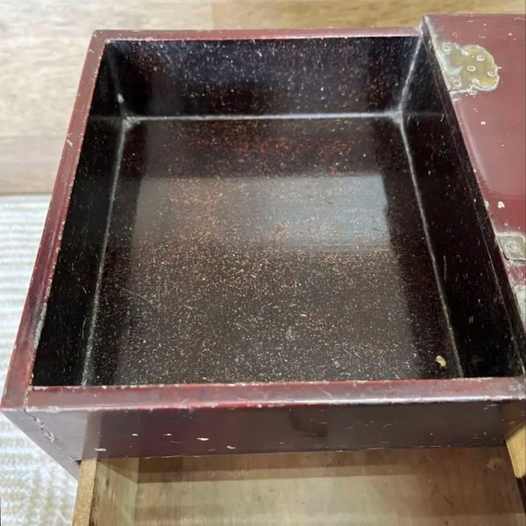 Japanese Antique Wooden Small Chest of Drawers Showa Retro Storage Box