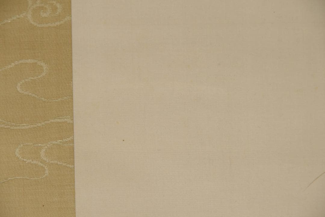 Ishikawa Yurin Hanging Scroll, Quails and Autumn Grasses, Silk, Signed Box, 136.5 x 55.8 cm