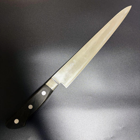 Endo Shoji Kasumino Sujihiki Slicing Knife Suminagashi 270mm, Sharpened