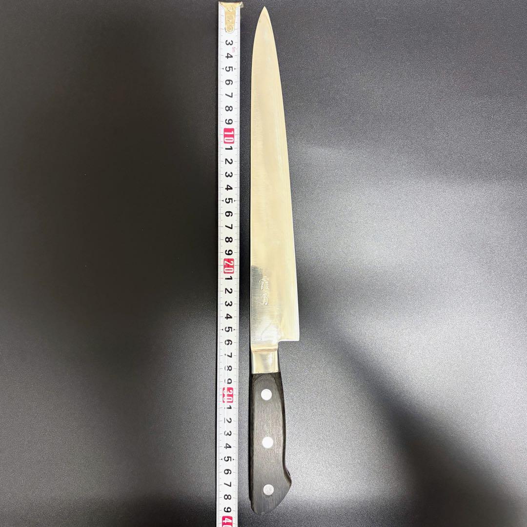 Endo Shoji Kasumino Sujihiki Slicing Knife Suminagashi 270mm, Sharpened